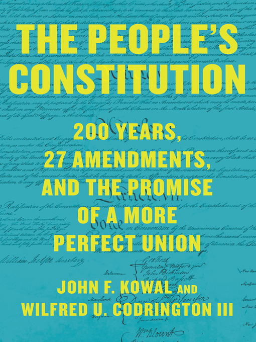 Imagen de portada para The People's Constitution